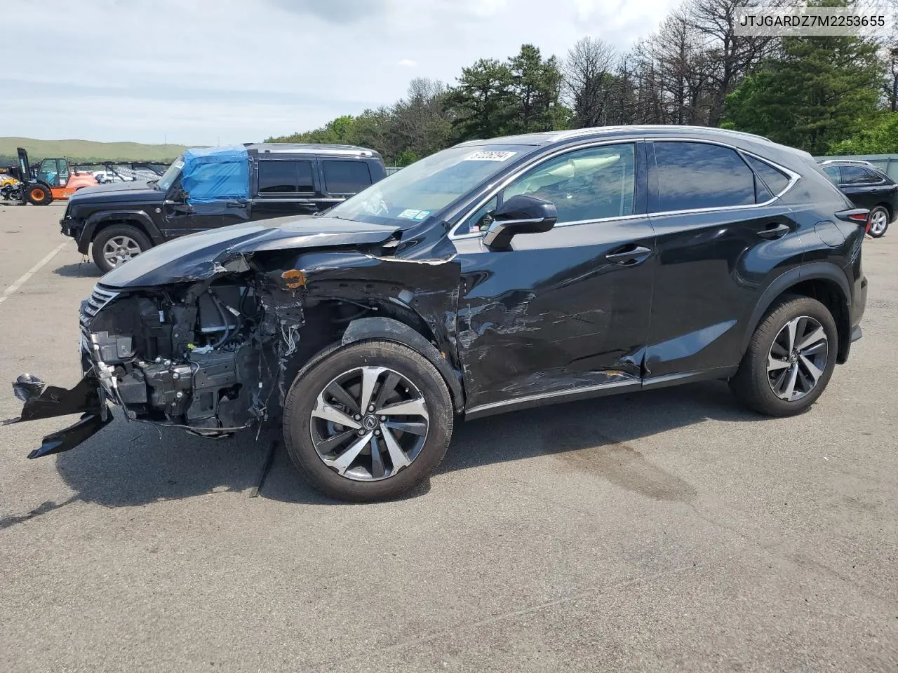 JTJGARDZ7M2253655 2021 Lexus Nx 300 Base