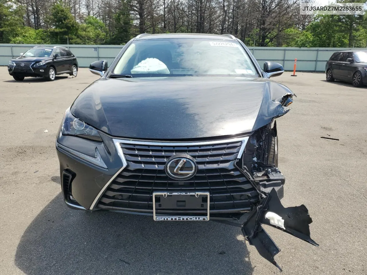 JTJGARDZ7M2253655 2021 Lexus Nx 300 Base