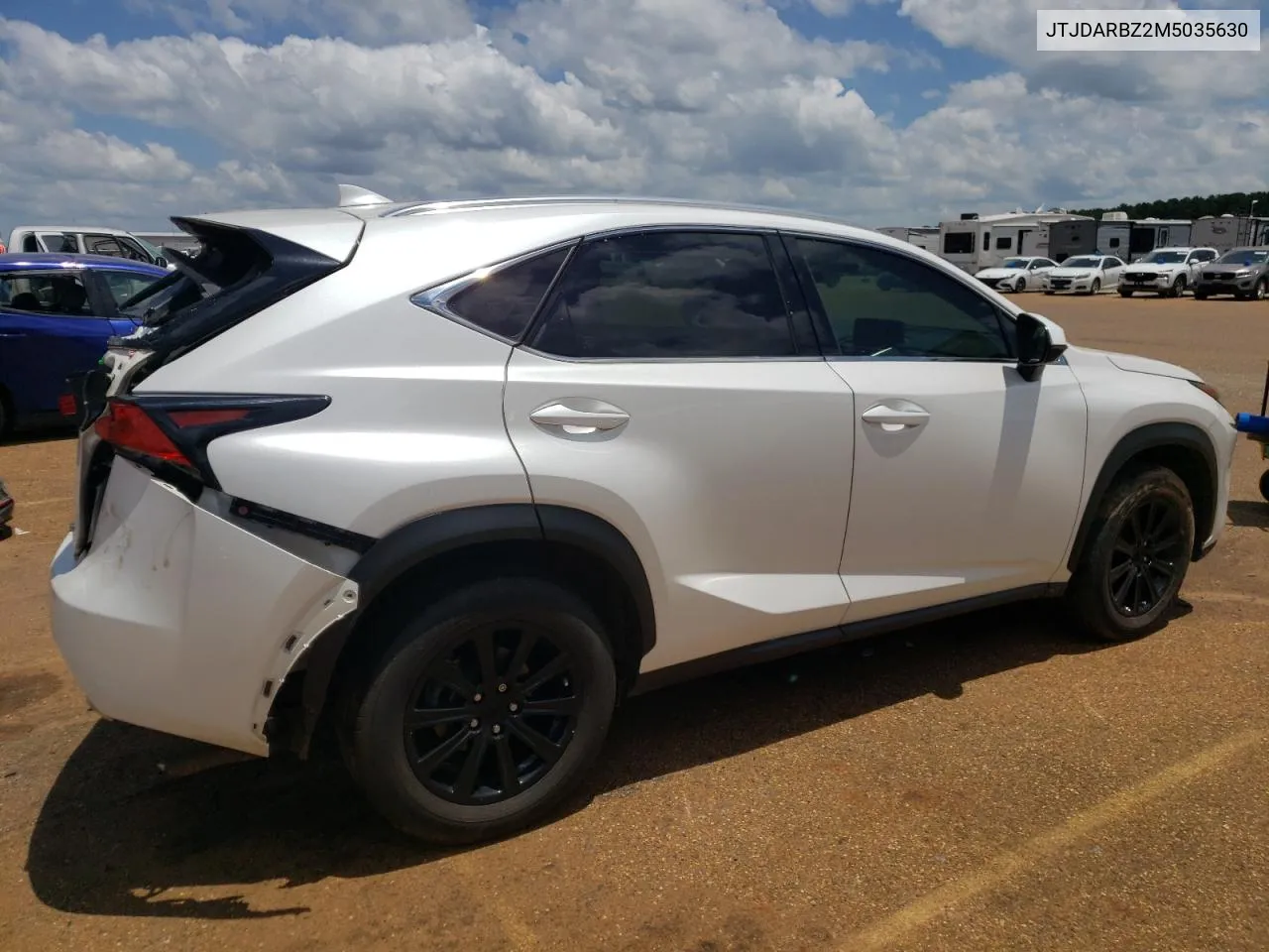 2021 Lexus Nx 300 Base VIN: JTJDARBZ2M5035630 Lot: 59870904