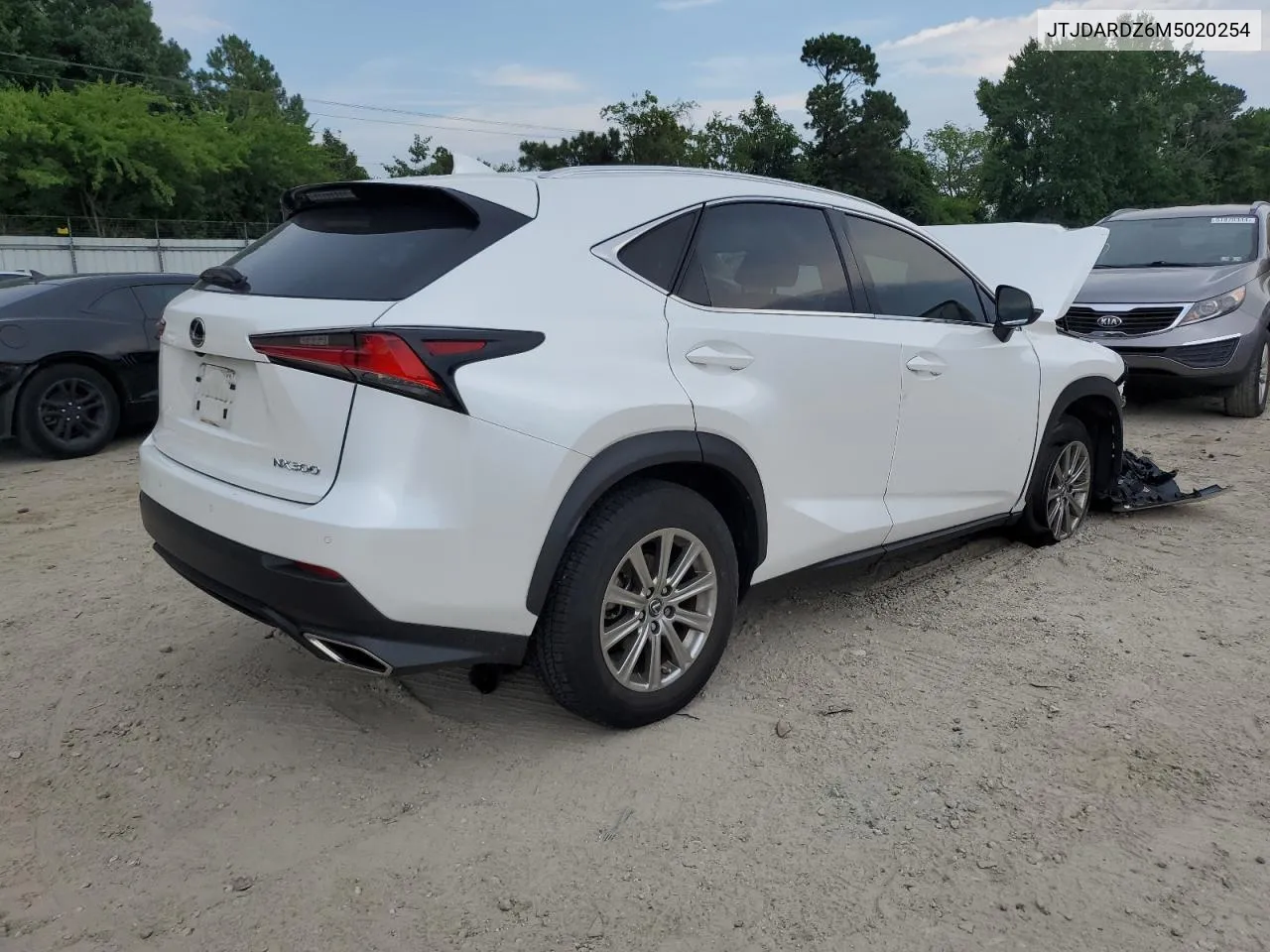 JTJDARDZ6M5020254 2021 Lexus Nx 300 Base