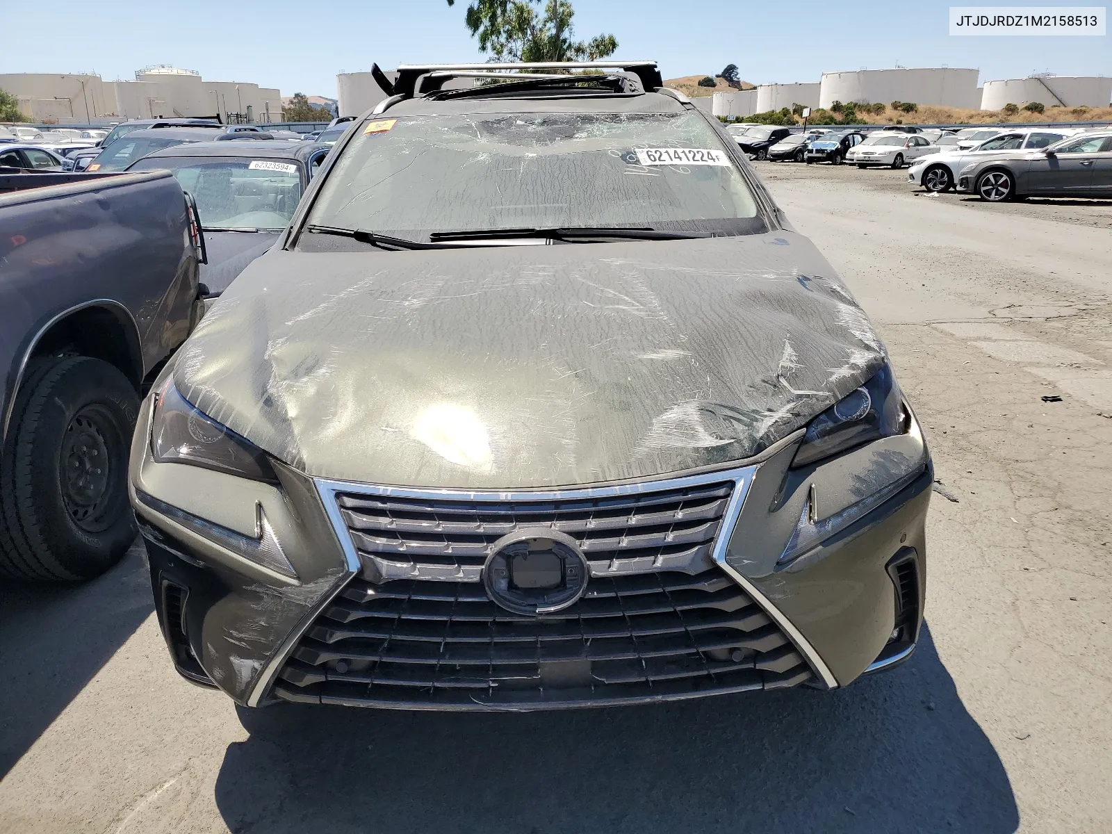 2021 Lexus Nx 300H Base VIN: JTJDJRDZ1M2158513 Lot: 62141224