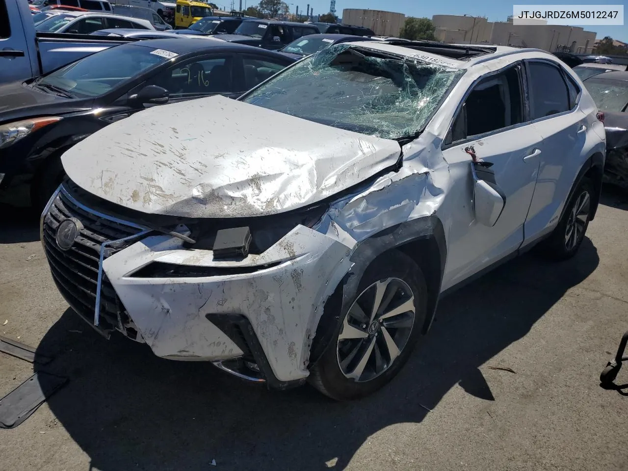 JTJGJRDZ6M5012247 2021 Lexus Nx 300H Base