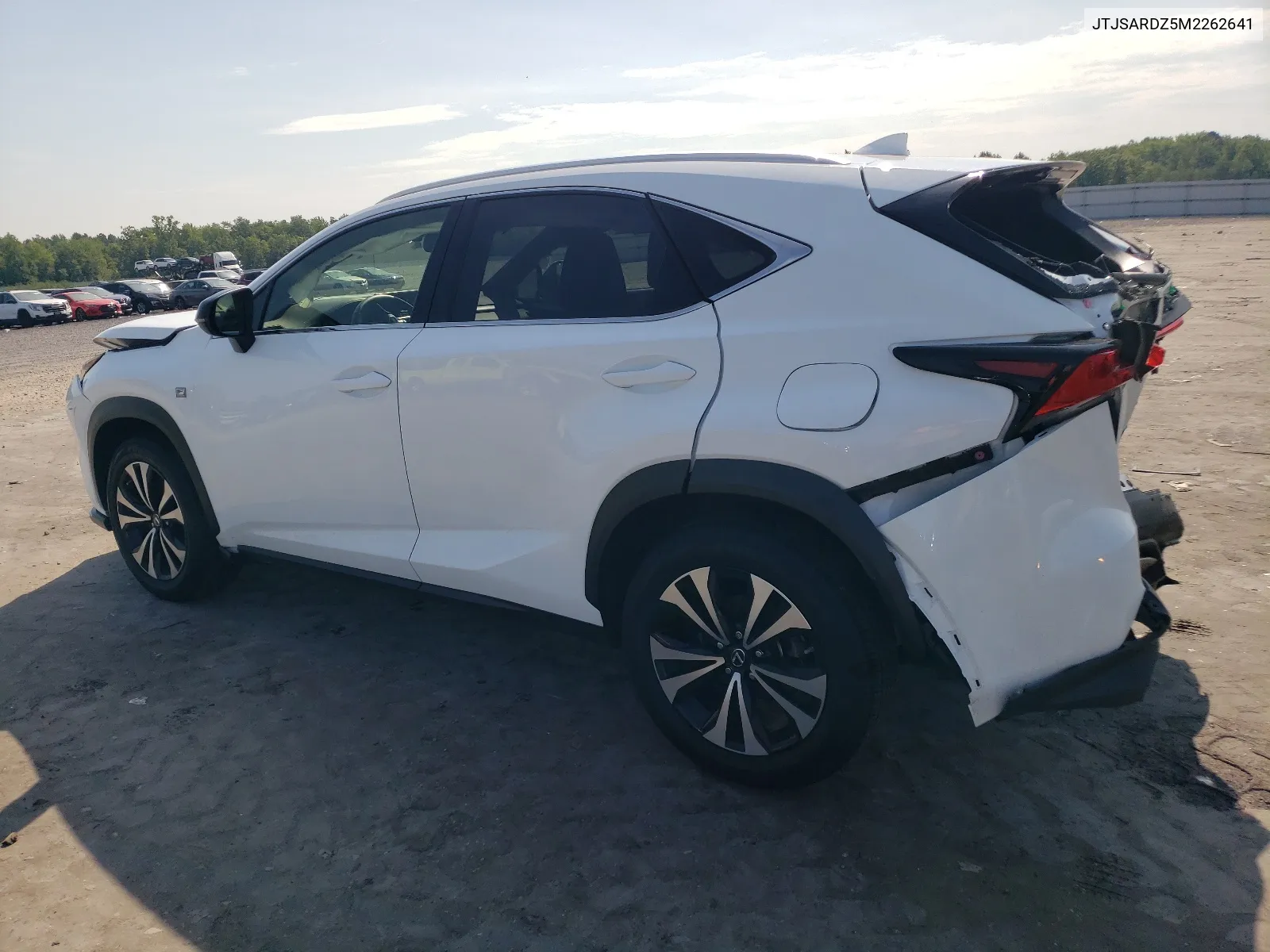 2021 Lexus Nx 300 Base VIN: JTJSARDZ5M2262641 Lot: 63410804