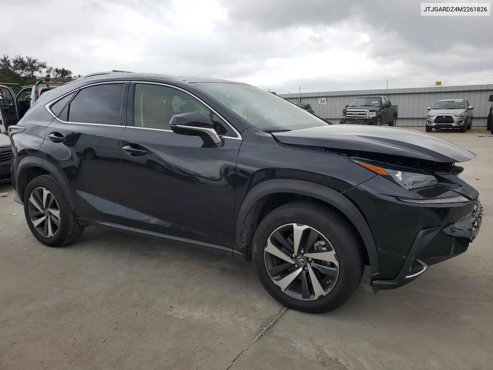 2021 Lexus Nx 300 Base VIN: JTJGARDZ4M2261826 Lot: 64905424