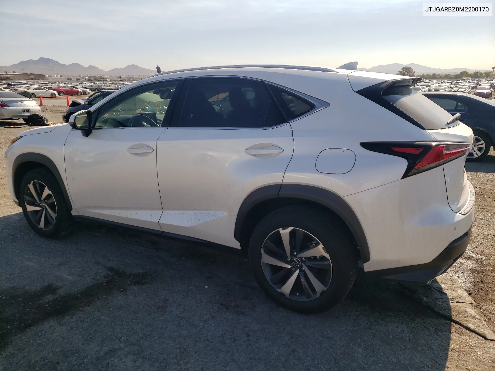 2021 Lexus Nx 300 Base VIN: JTJGARBZ0M2200170 Lot: 65674934