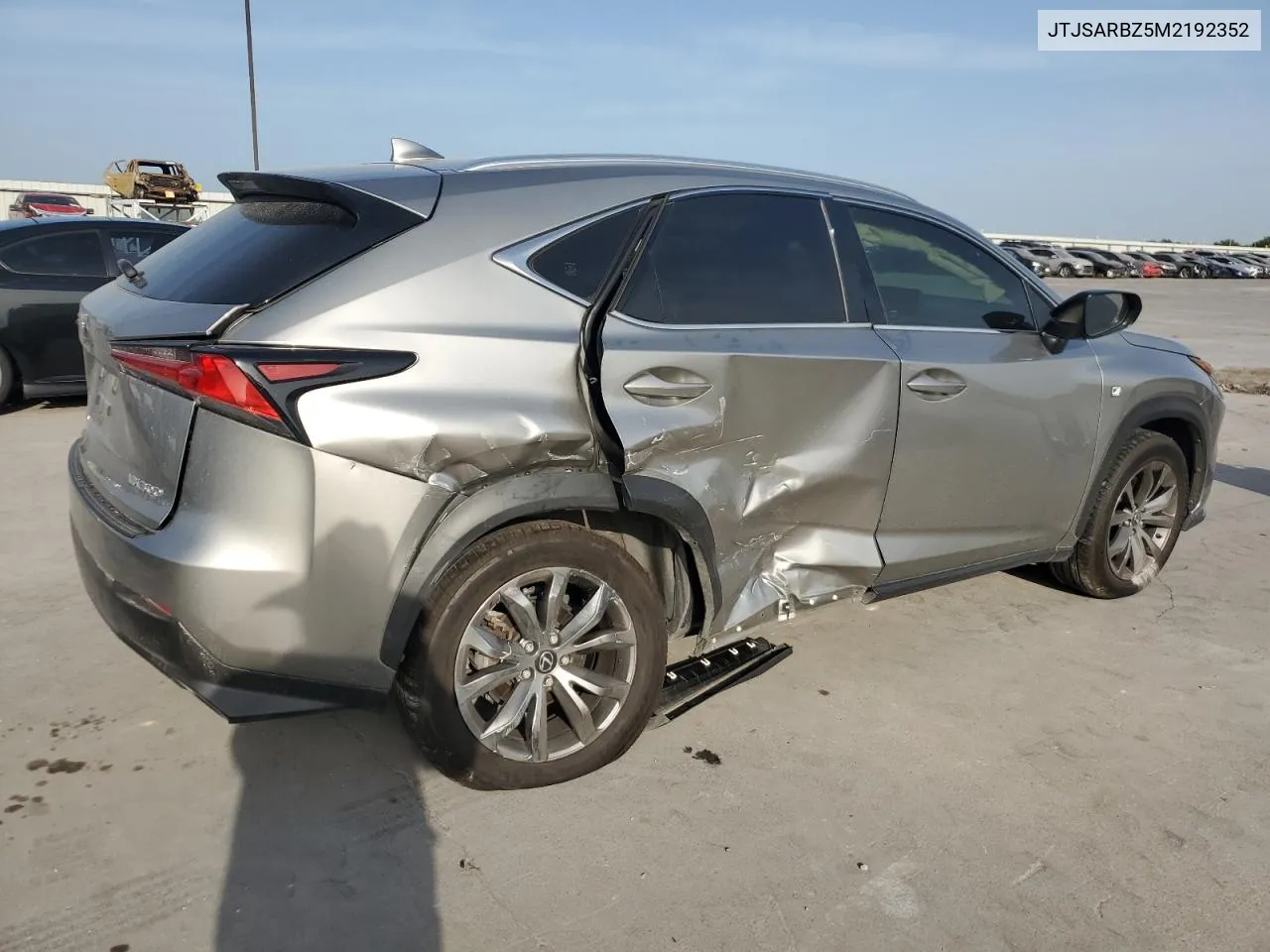 JTJSARBZ5M2192352 2021 Lexus Nx 300 Base