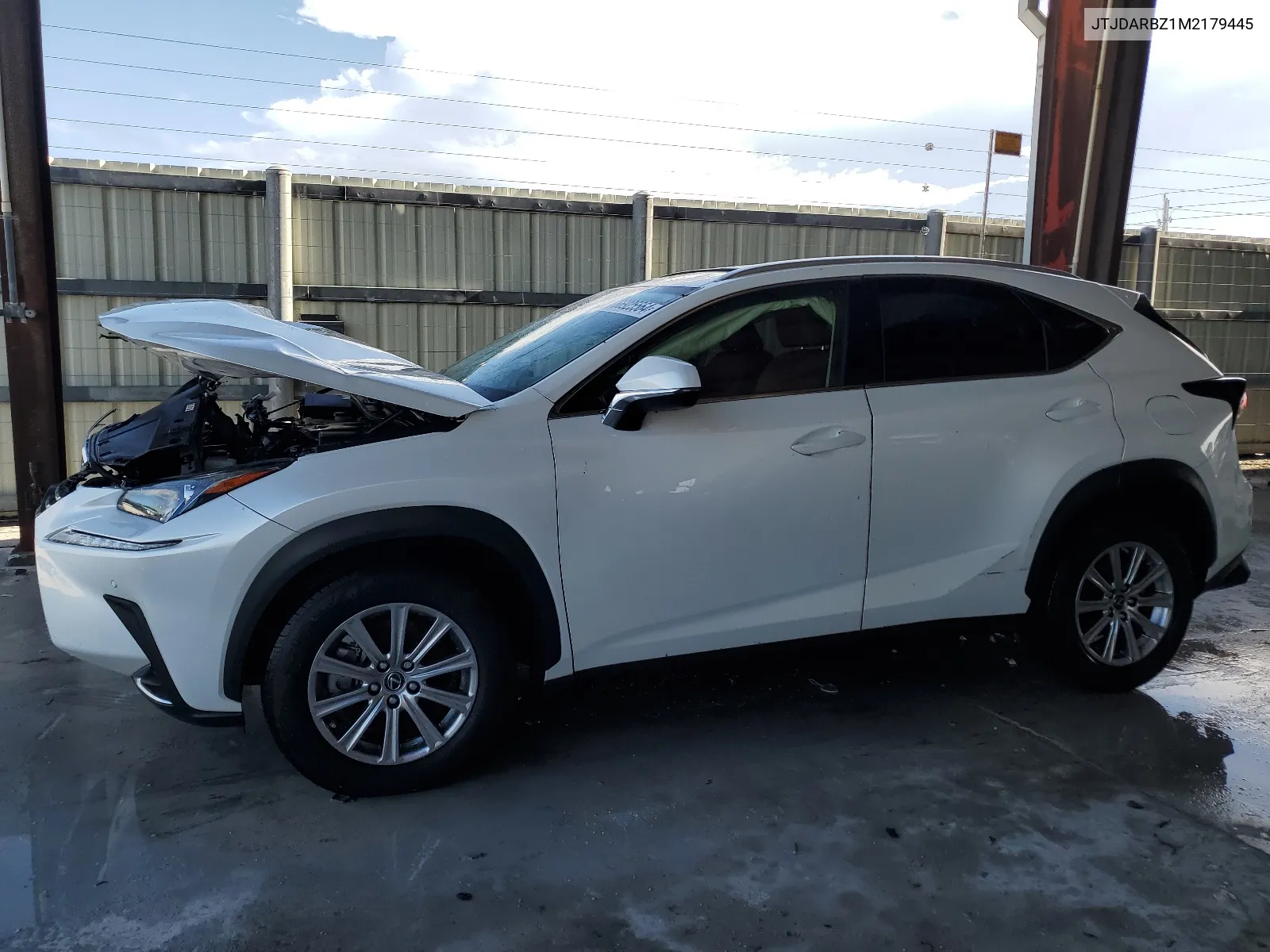 JTJDARBZ1M2179445 2021 Lexus Nx 300 Base