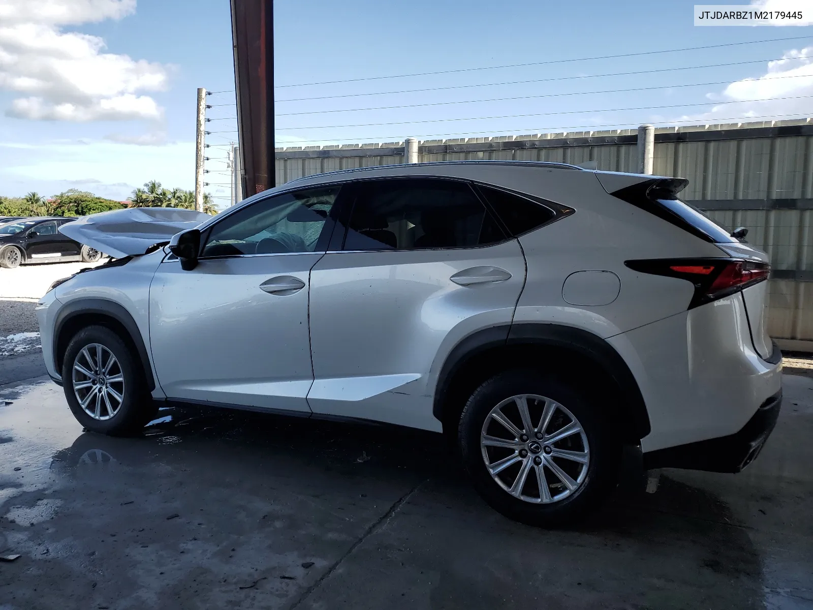 2021 Lexus Nx 300 Base VIN: JTJDARBZ1M2179445 Lot: 66925564