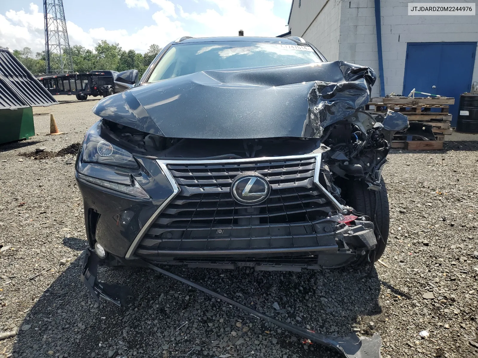 2021 Lexus Nx 300 Base VIN: JTJDARDZ0M2244976 Lot: 67747014