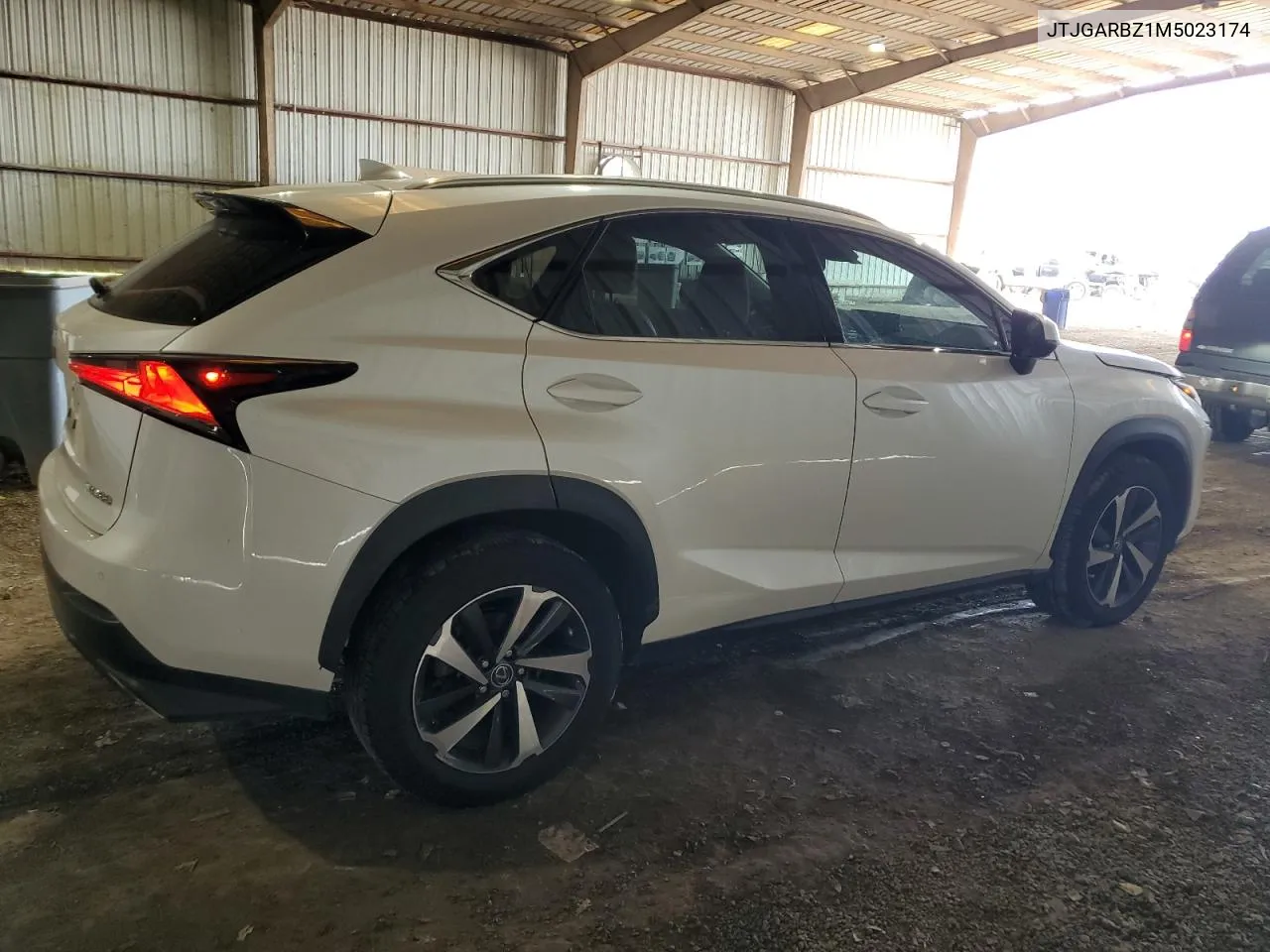 2021 Lexus Nx 300 Base VIN: JTJGARBZ1M5023174 Lot: 68298584