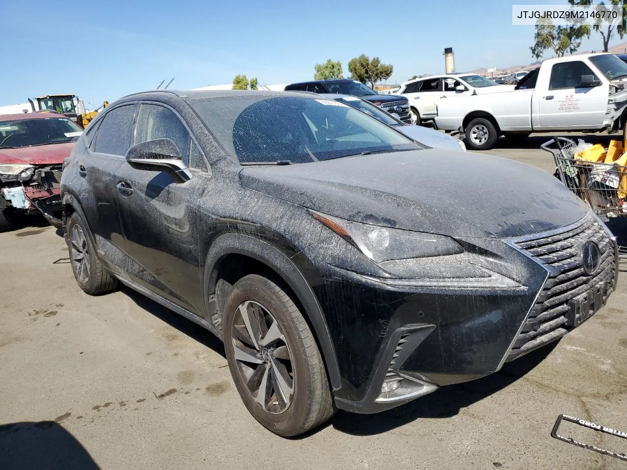 2021 Lexus Nx 300H Base VIN: JTJGJRDZ9M2146770 Lot: 69047824