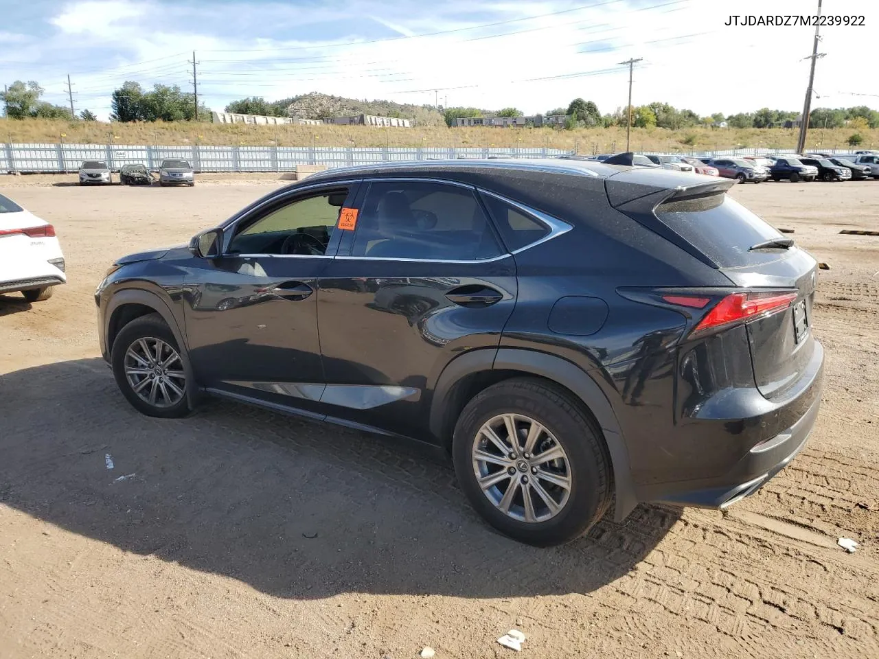 2021 Lexus Nx 300 Base VIN: JTJDARDZ7M2239922 Lot: 69605654