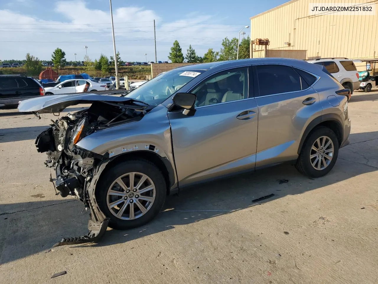 JTJDARDZ0M2251832 2021 Lexus Nx 300 Base