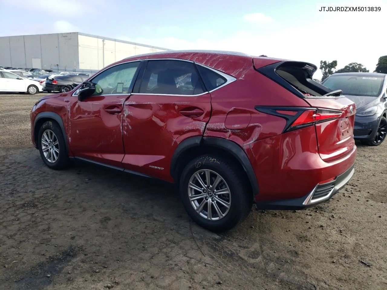 JTJDJRDZXM5013839 2021 Lexus Nx 300H Base