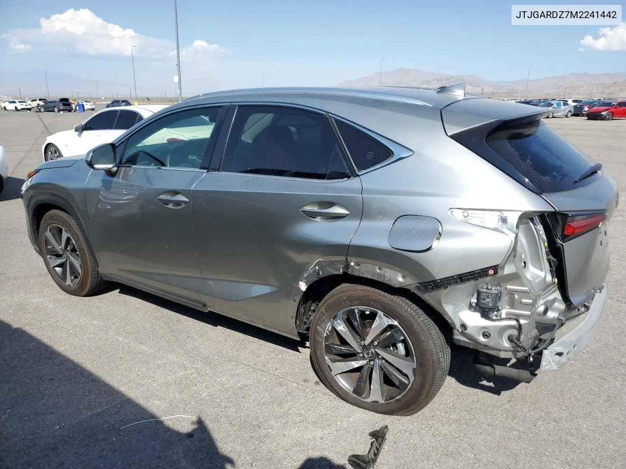 2021 Lexus Nx 300 Base VIN: JTJGARDZ7M2241442 Lot: 70720444