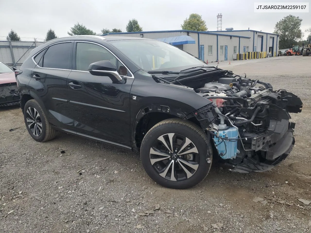 2021 Lexus Nx 300 Base VIN: JTJSARDZ3M2259107 Lot: 70823654