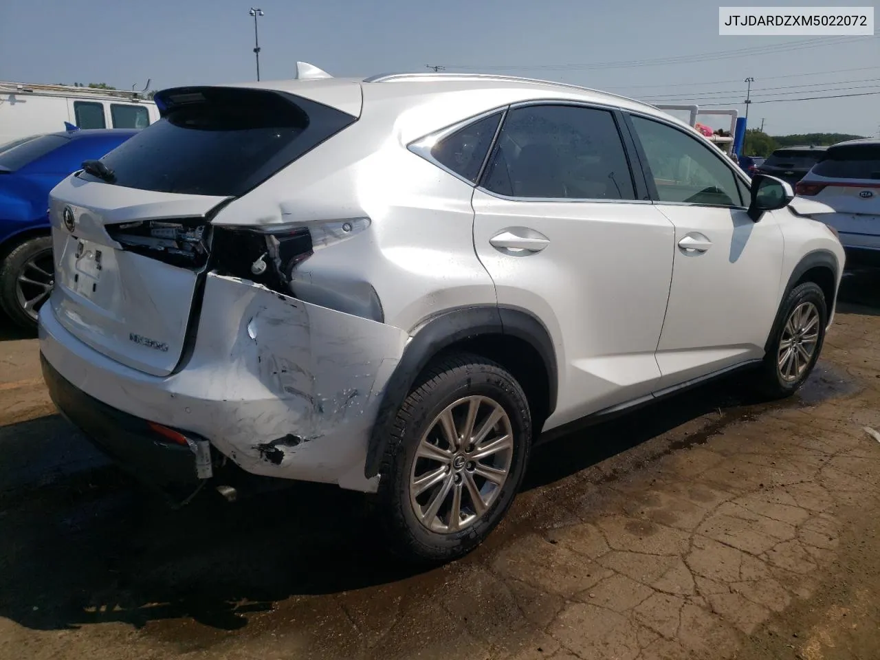 2021 Lexus Nx 300 Base VIN: JTJDARDZXM5022072 Lot: 70881394