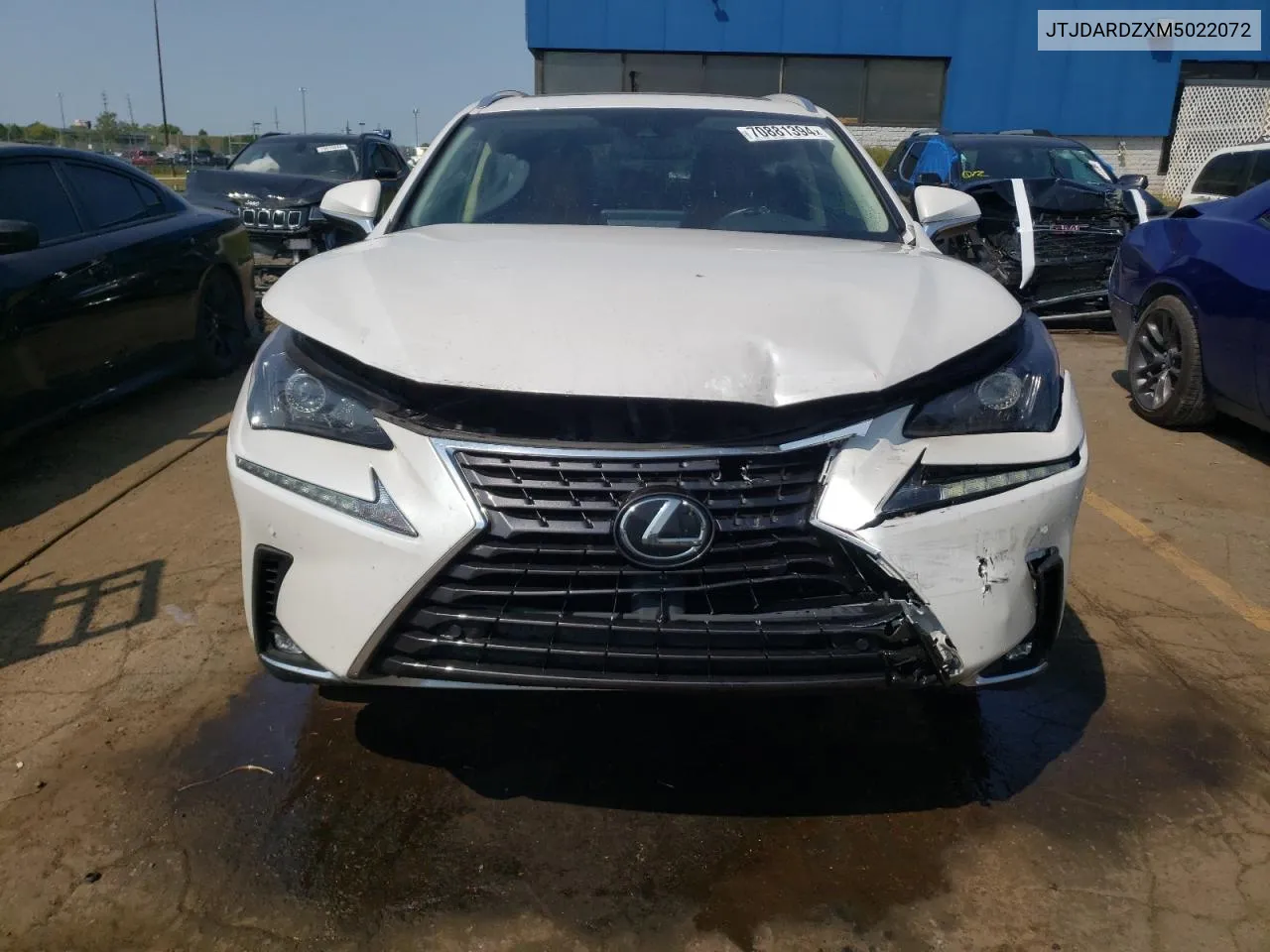 JTJDARDZXM5022072 2021 Lexus Nx 300 Base