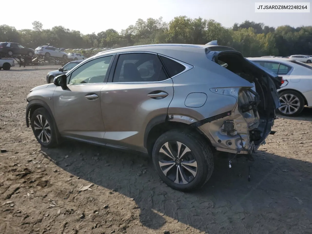 JTJSARDZ8M2248264 2021 Lexus Nx 300 Base