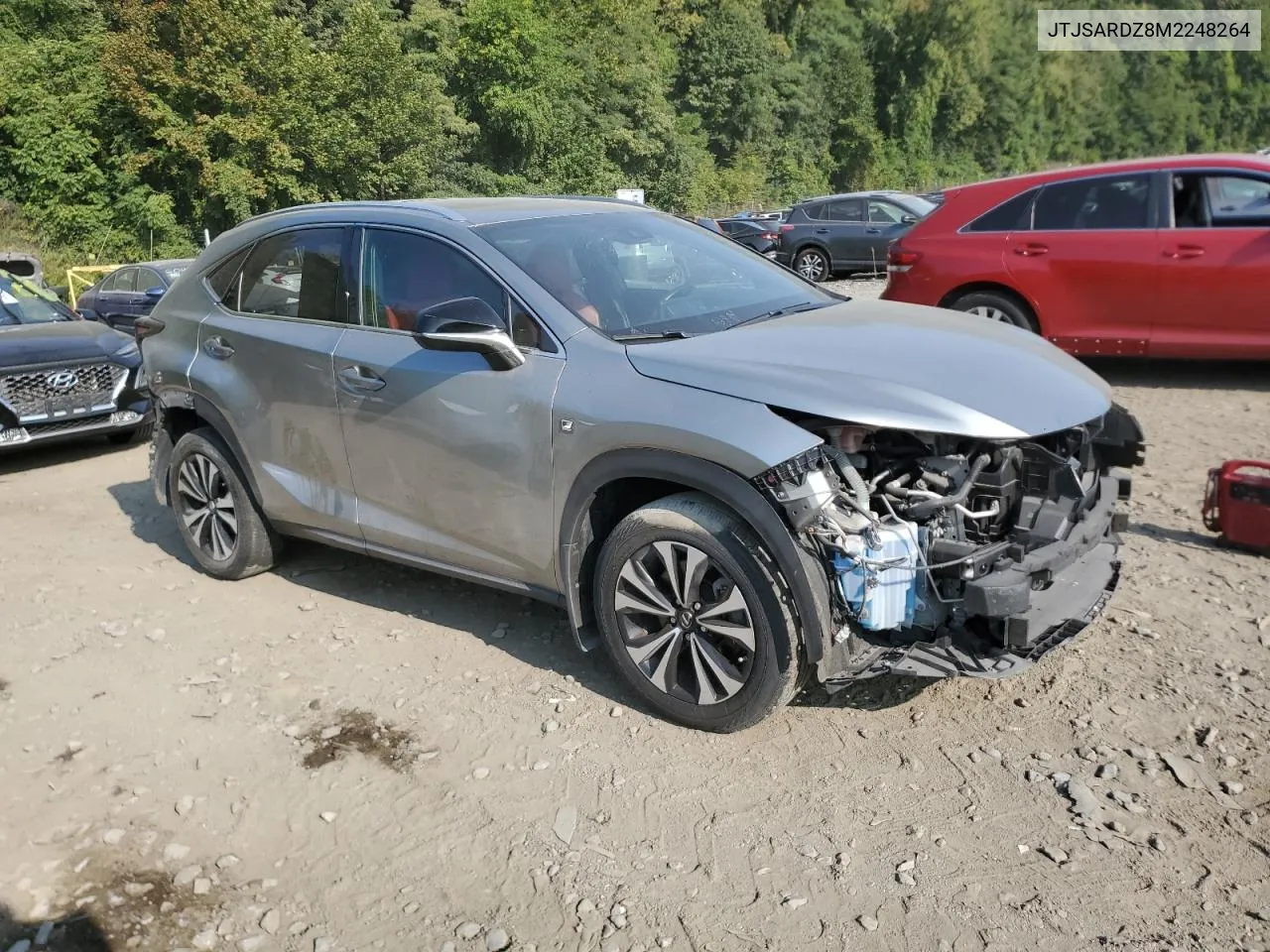 JTJSARDZ8M2248264 2021 Lexus Nx 300 Base