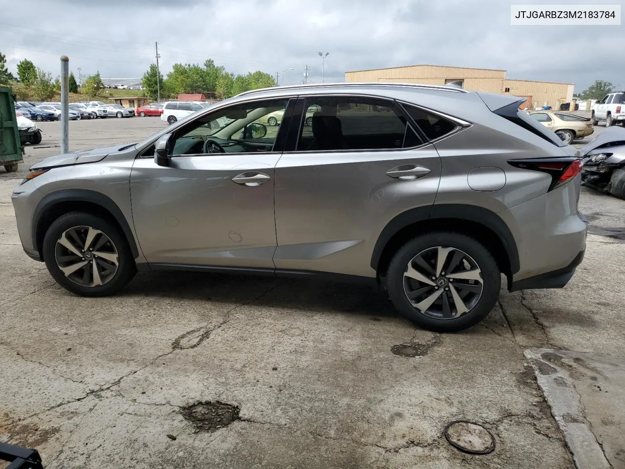 2021 Lexus Nx 300 Base VIN: JTJGARBZ3M2183784 Lot: 71246204