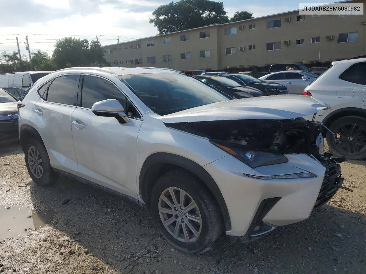 2021 Lexus Nx 300 Base VIN: JTJDARBZ8M5030982 Lot: 71633304