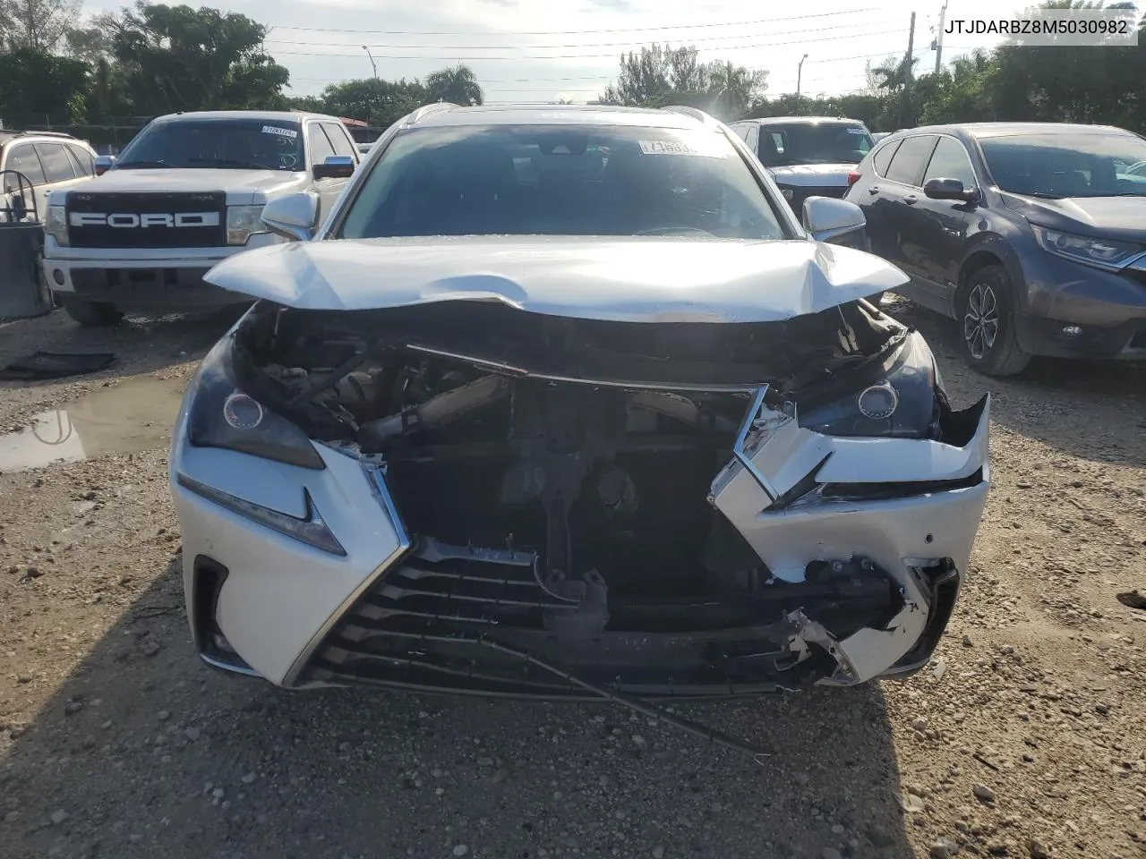 2021 Lexus Nx 300 Base VIN: JTJDARBZ8M5030982 Lot: 71633304