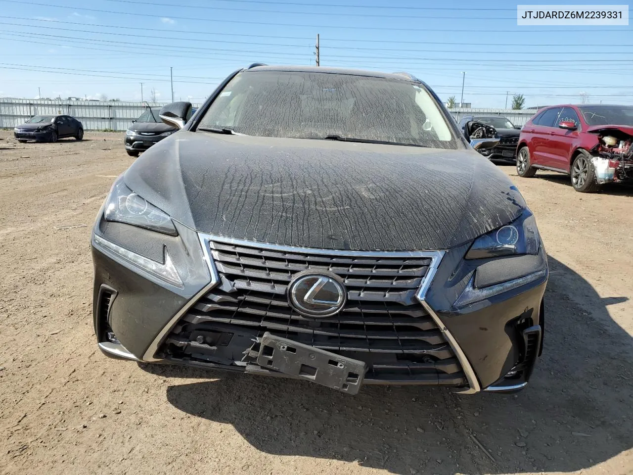 2021 Lexus Nx 300 Base VIN: JTJDARDZ6M2239331 Lot: 73379124