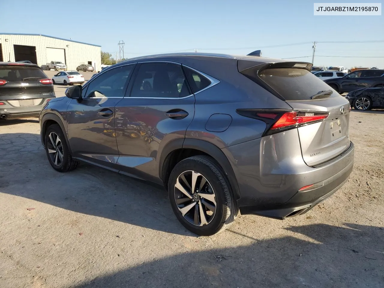 2021 Lexus Nx 300 Base VIN: JTJGARBZ1M2195870 Lot: 73850804