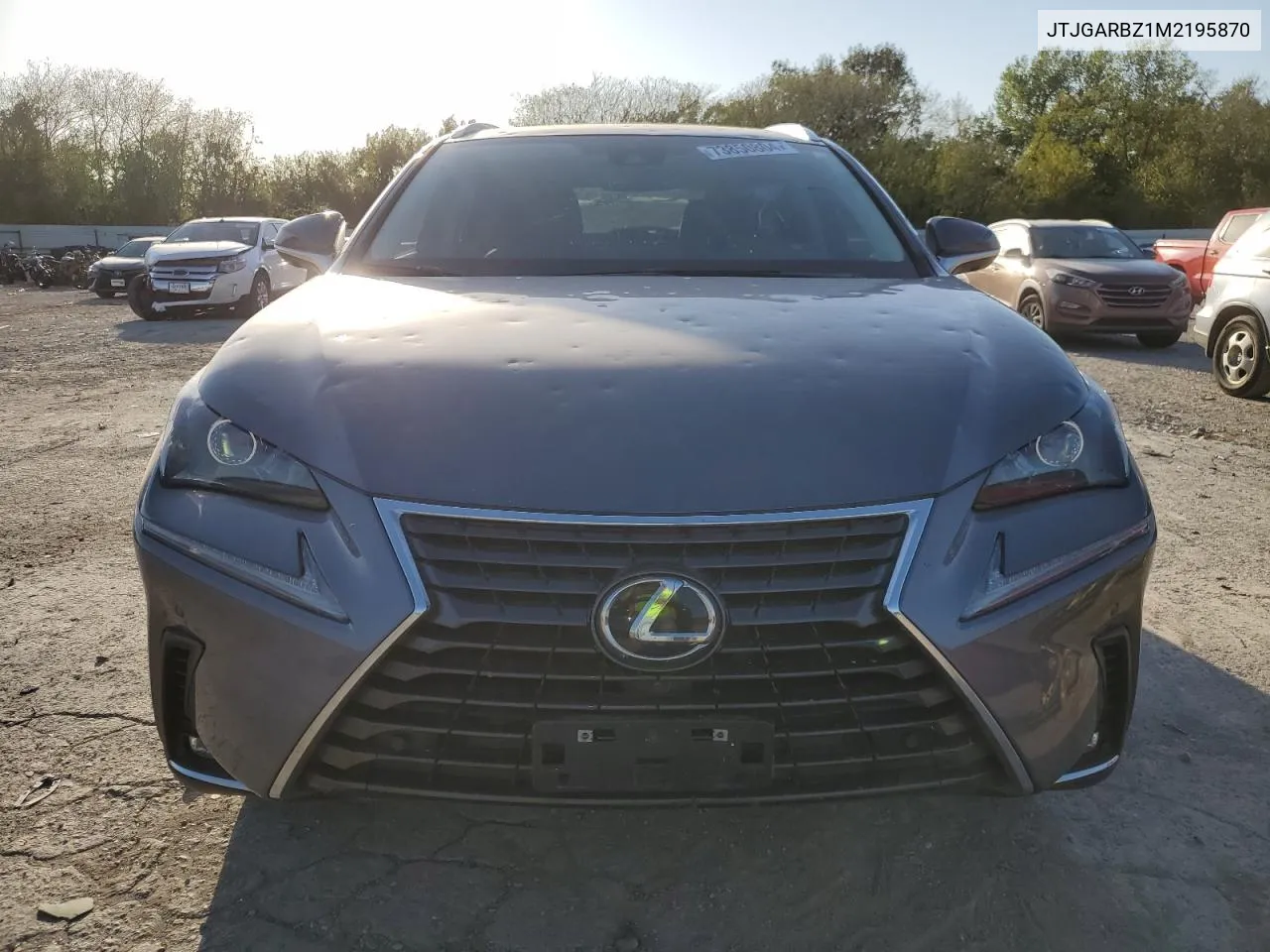 2021 Lexus Nx 300 Base VIN: JTJGARBZ1M2195870 Lot: 73850804