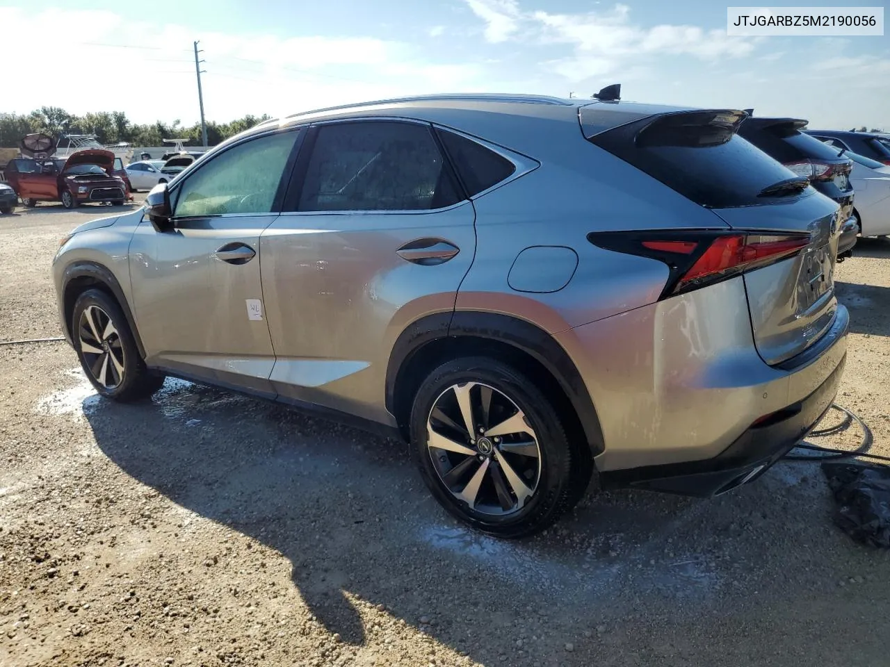 2021 Lexus Nx 300 Base VIN: JTJGARBZ5M2190056 Lot: 73922354