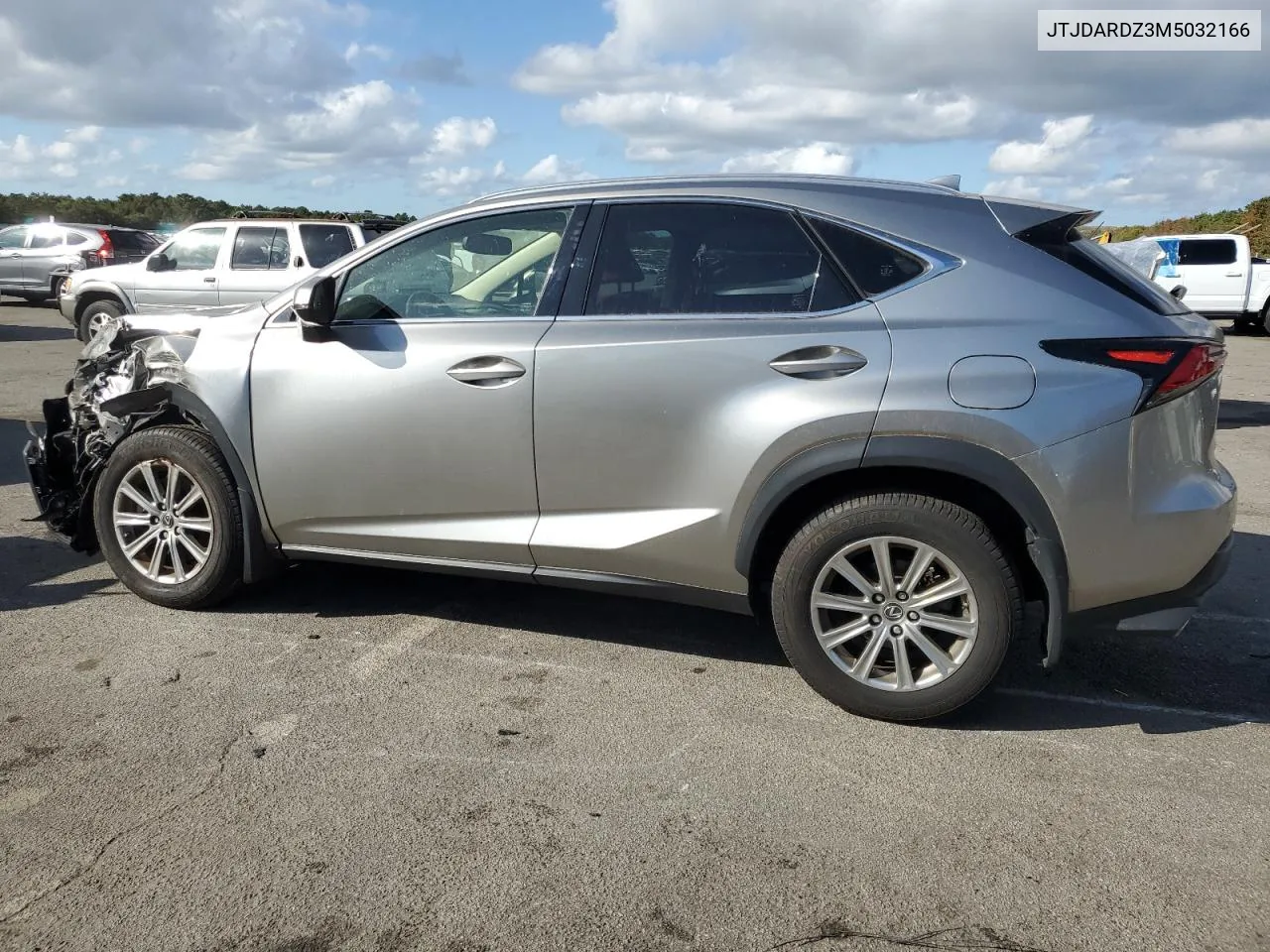 2021 Lexus Nx 300 Base VIN: JTJDARDZ3M5032166 Lot: 74033294