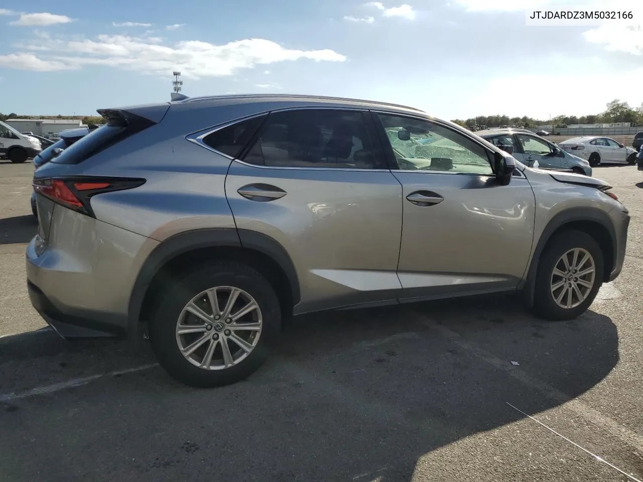 2021 Lexus Nx 300 Base VIN: JTJDARDZ3M5032166 Lot: 74033294