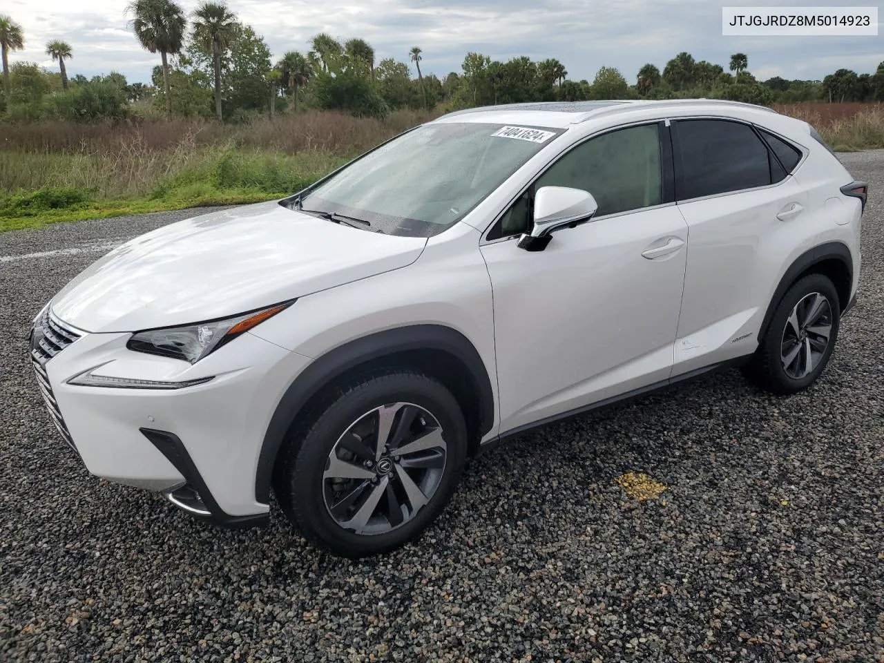 2021 Lexus Nx 300H Base VIN: JTJGJRDZ8M5014923 Lot: 74041624