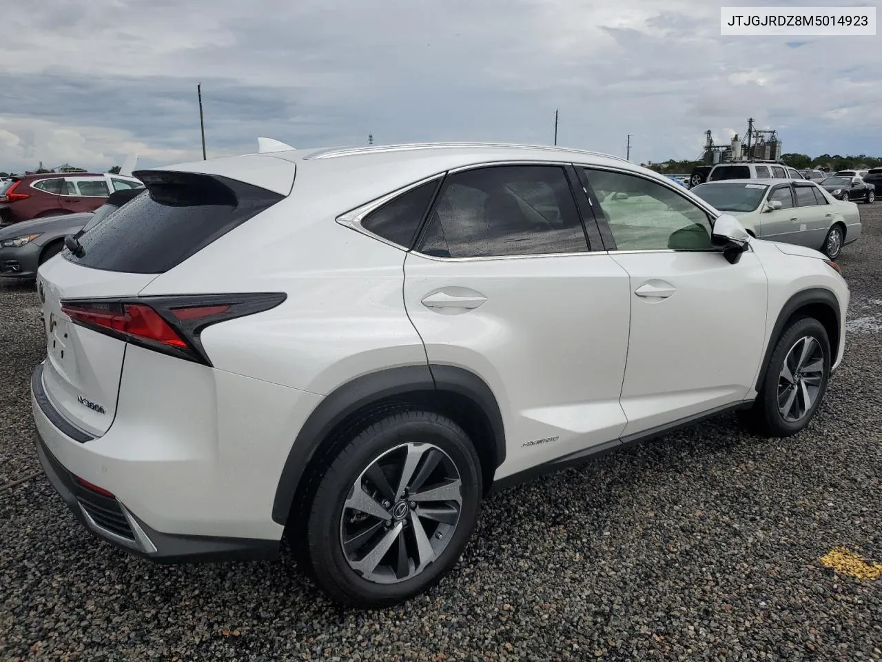 2021 Lexus Nx 300H Base VIN: JTJGJRDZ8M5014923 Lot: 74041624