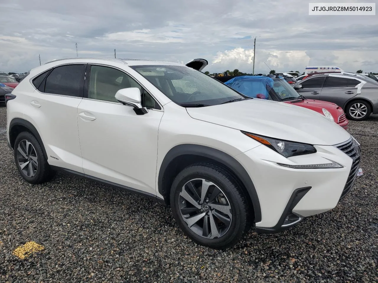 2021 Lexus Nx 300H Base VIN: JTJGJRDZ8M5014923 Lot: 74041624