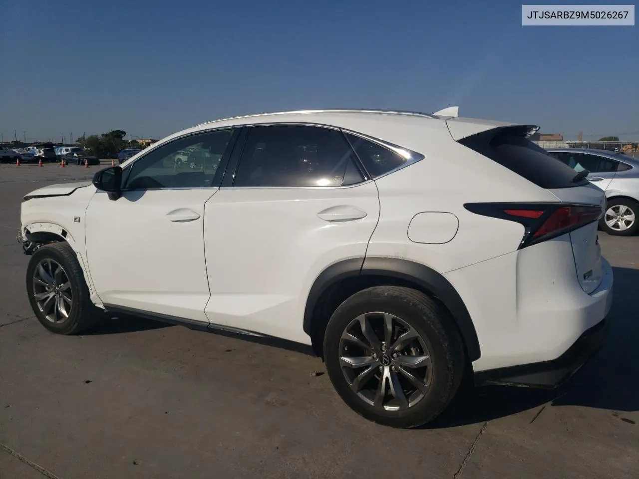 JTJSARBZ9M5026267 2021 Lexus Nx 300 Base