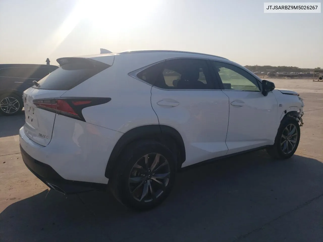 2021 Lexus Nx 300 Base VIN: JTJSARBZ9M5026267 Lot: 74086664