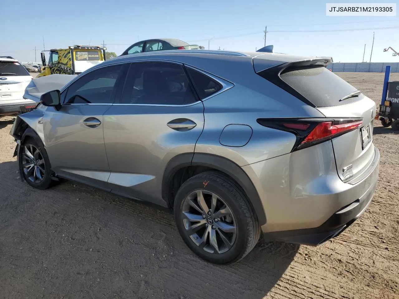 JTJSARBZ1M2193305 2021 Lexus Nx 300 Base