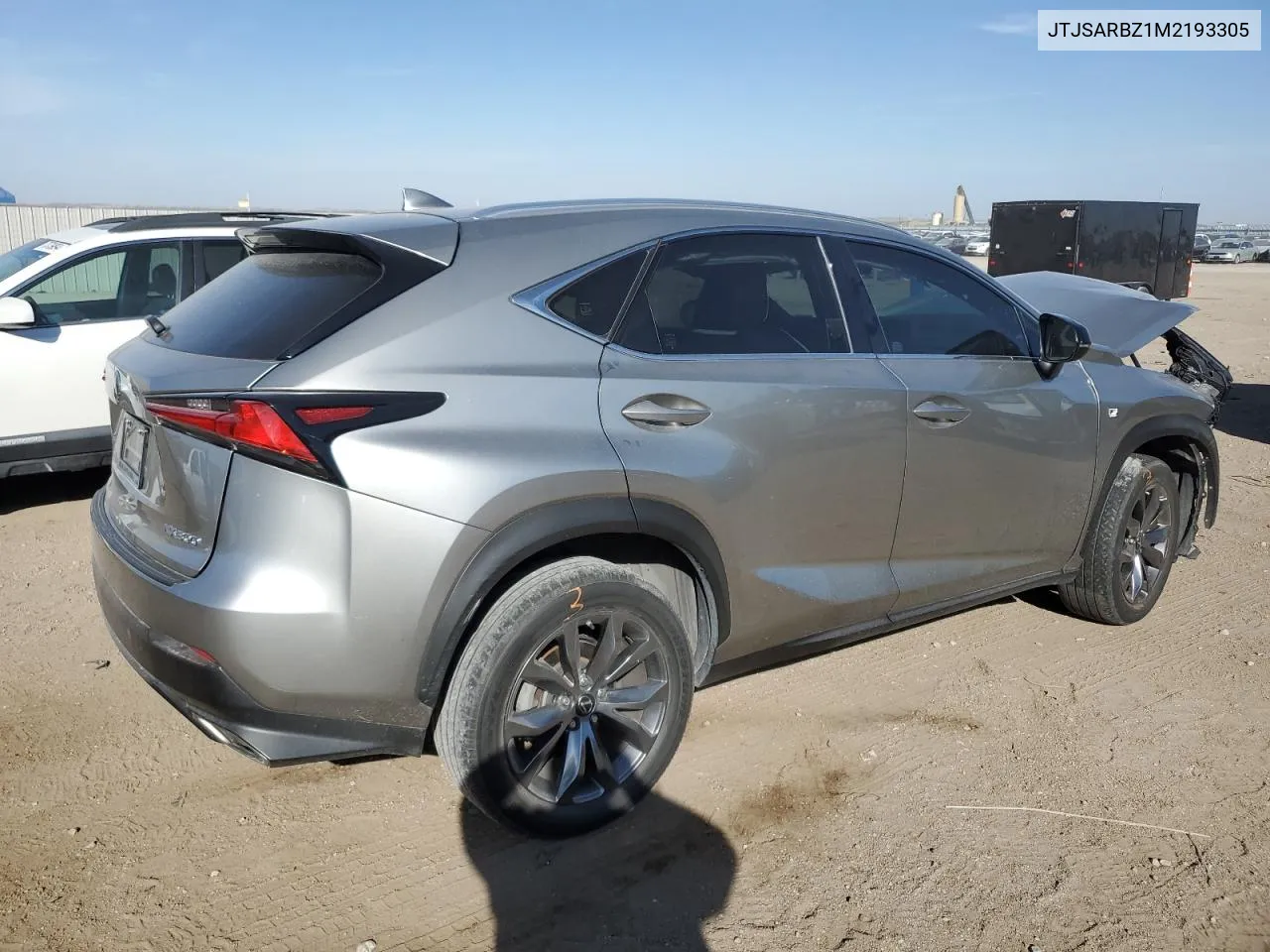 JTJSARBZ1M2193305 2021 Lexus Nx 300 Base