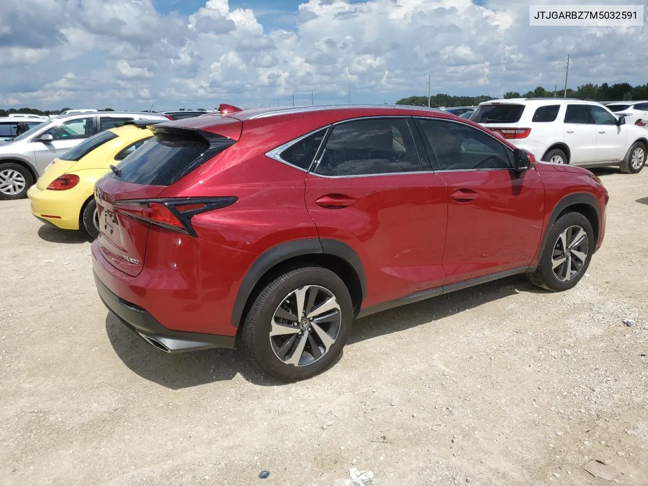 JTJGARBZ7M5032591 2021 Lexus Nx 300 Base