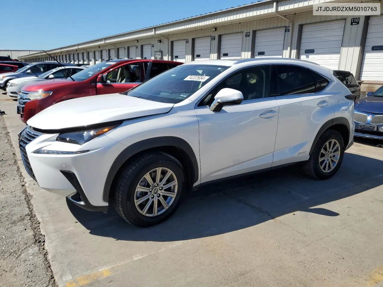 JTJDJRDZXM5010763 2021 Lexus Nx 300H Base