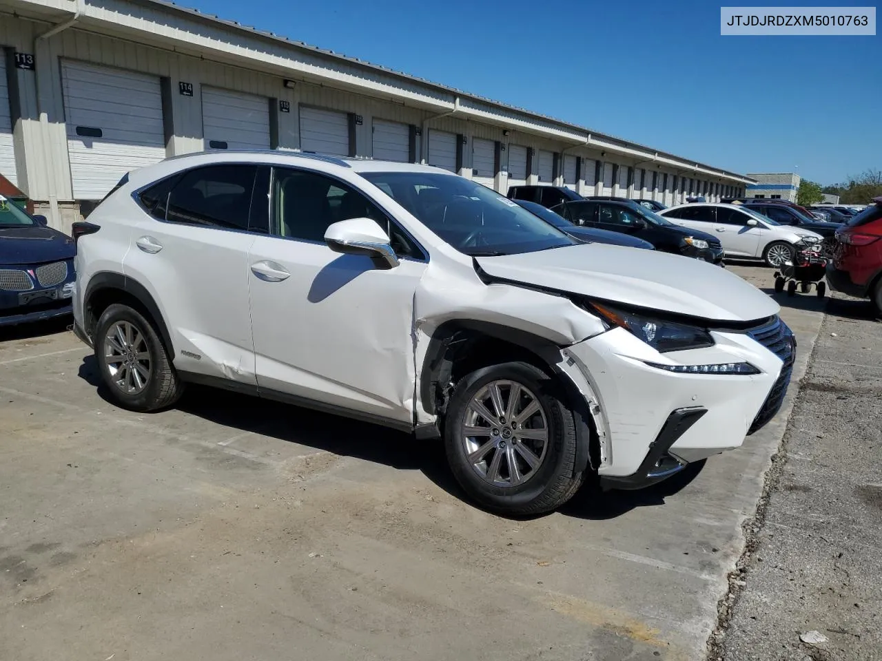 2021 Lexus Nx 300H Base VIN: JTJDJRDZXM5010763 Lot: 74222654