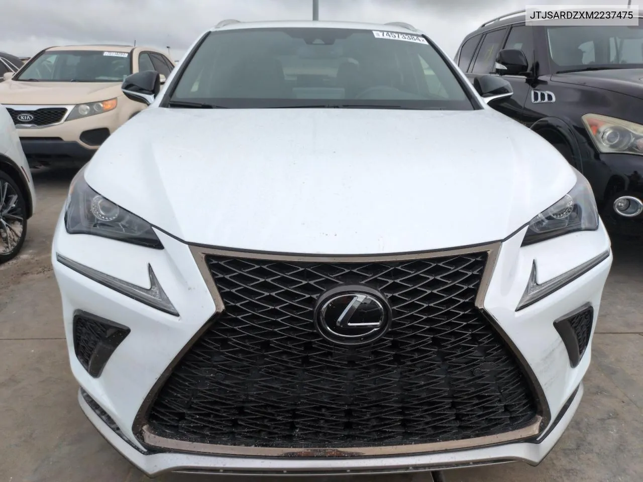 JTJSARDZXM2237475 2021 Lexus Nx 300 Base