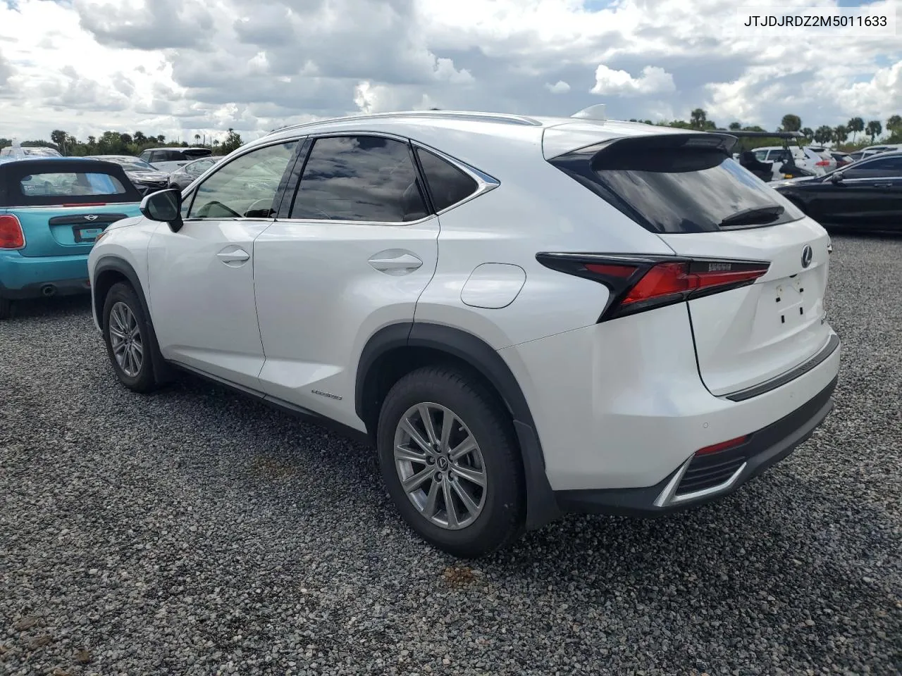 2021 Lexus Nx 300H Base VIN: JTJDJRDZ2M5011633 Lot: 74655544