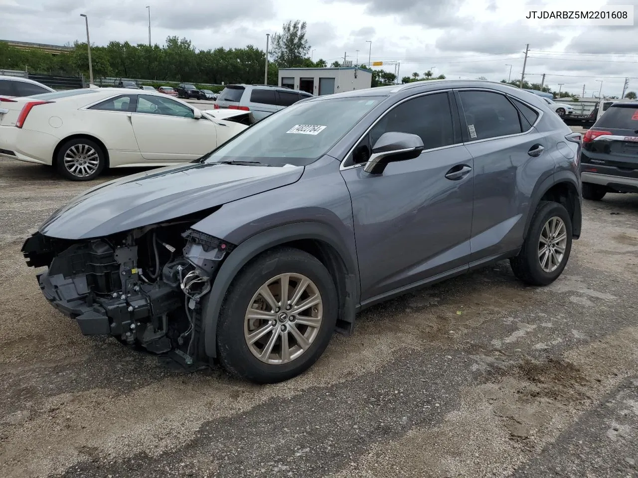 2021 Lexus Nx 300 Base VIN: JTJDARBZ5M2201608 Lot: 74822764