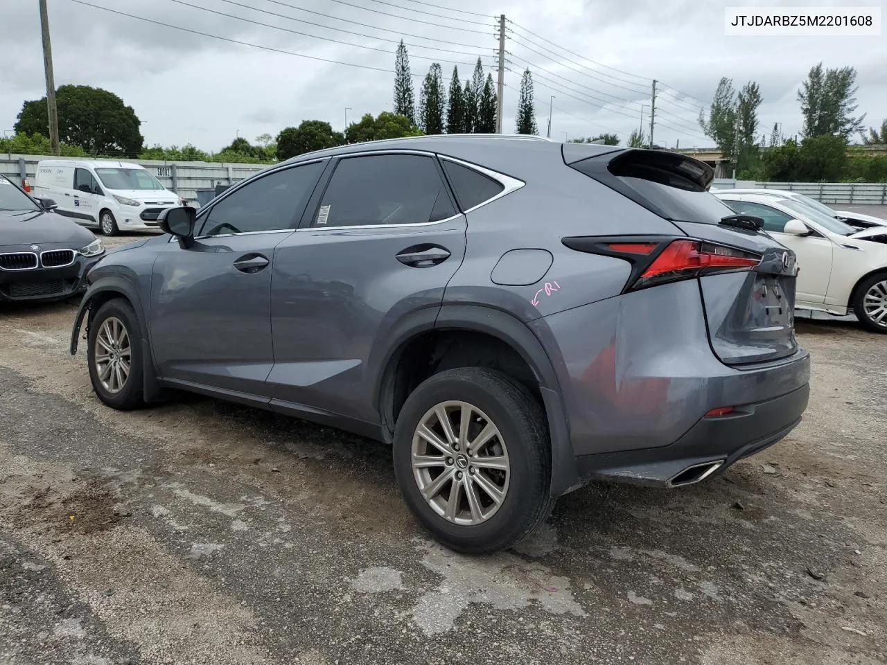 2021 Lexus Nx 300 Base VIN: JTJDARBZ5M2201608 Lot: 74822764