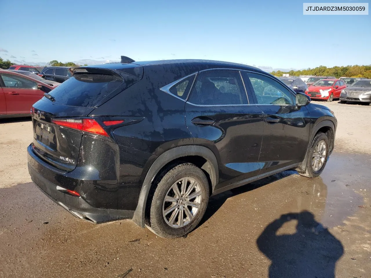 2021 Lexus Nx 300 Base VIN: JTJDARDZ3M5030059 Lot: 75227784