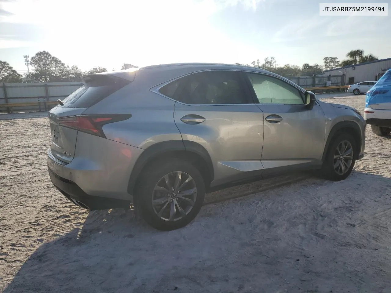 2021 Lexus Nx 300 Base VIN: JTJSARBZ5M2199494 Lot: 75686774