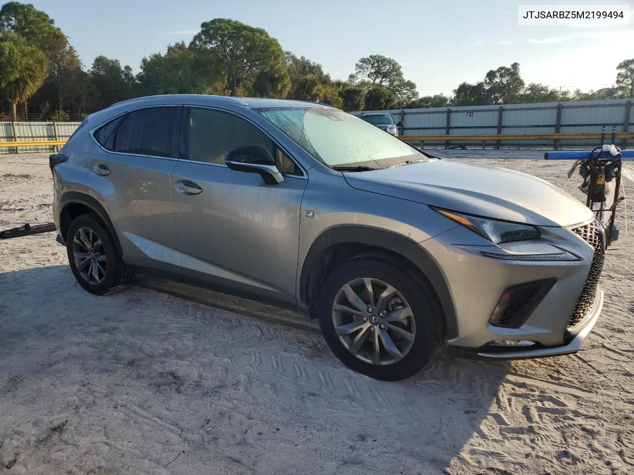 2021 Lexus Nx 300 Base VIN: JTJSARBZ5M2199494 Lot: 75686774